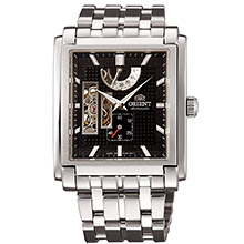 Montre Orient automatique acier noire mouvement apparent - Choisissez parmi nos montres et pendules